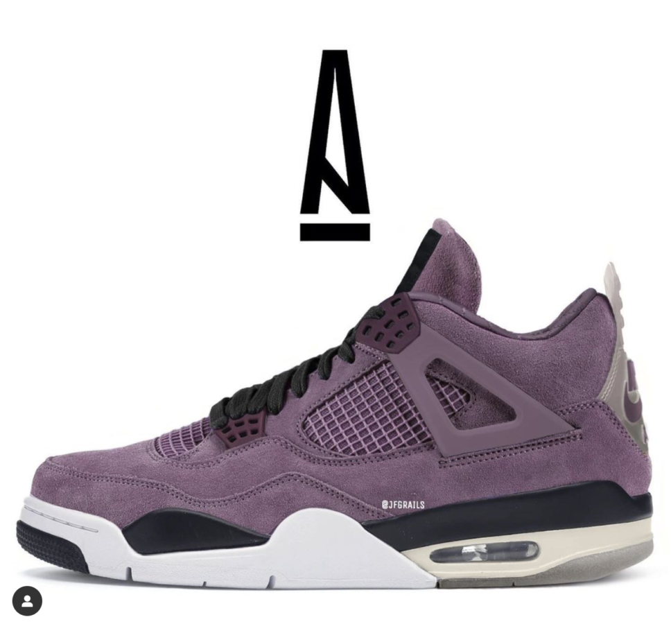 A Ma Maniére x Air Jordan 4 Violet Ore