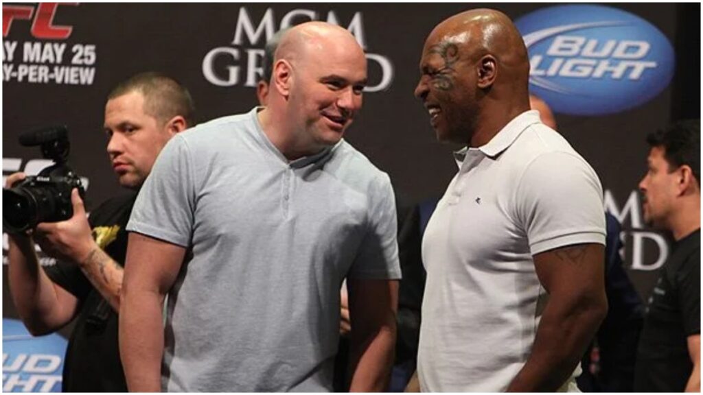 Dana White and Mike Tyson