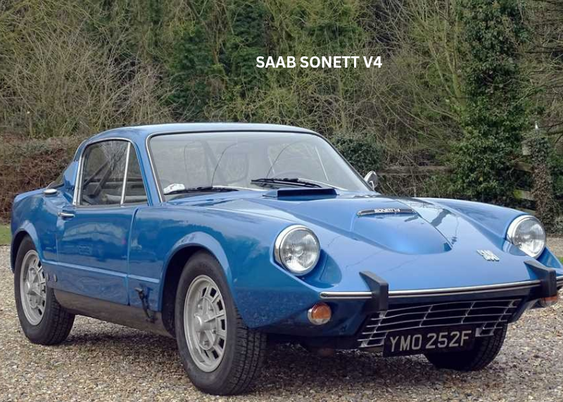 An Iconic Sports Car From the 60s- Saab Sonett V4
