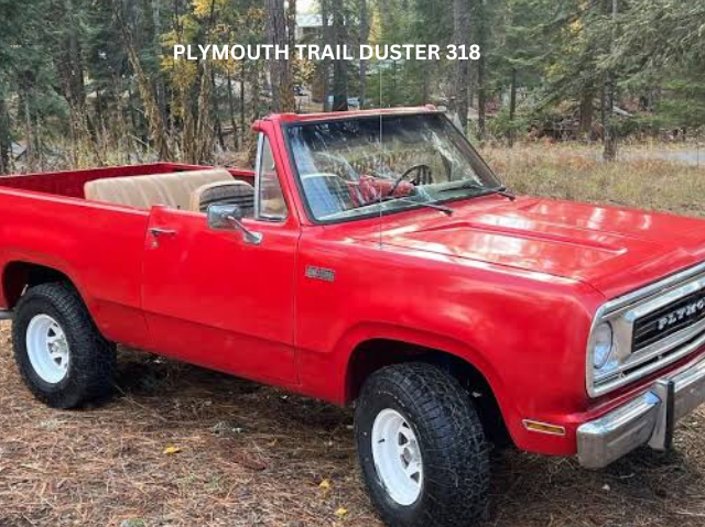 1974 Plymouth Trail Duster 318 – Exploring the Top-tier SUV Truck