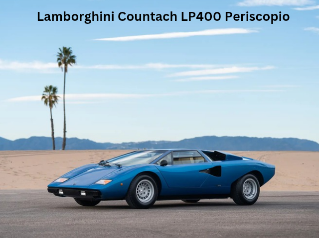 1974 Lamborghini Countach LP400 Periscopio: A Million-Dollar Masterpiece