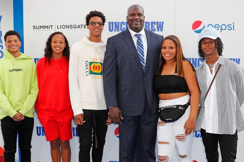 How many kids does Shaquille O’Neal have and where are they now?