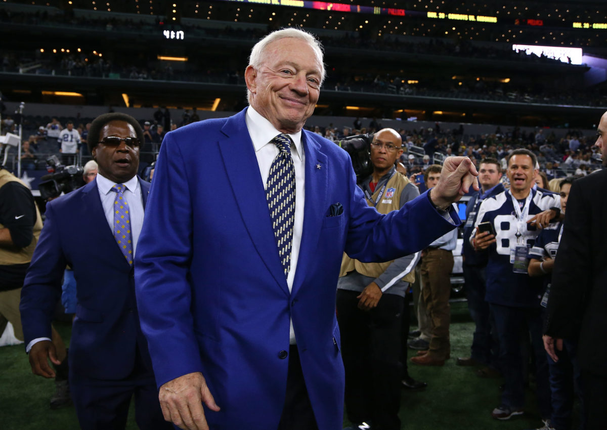 “He’s acknowledging the elephant in the room”- Skip Bayless supports Jerry Jones criticizing Dak Prescott for his interceptions
