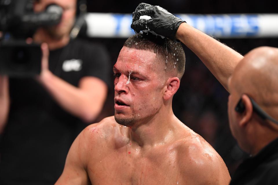 Nate Diaz welcomes third child while in camp for fight against Khamzat Chimaev