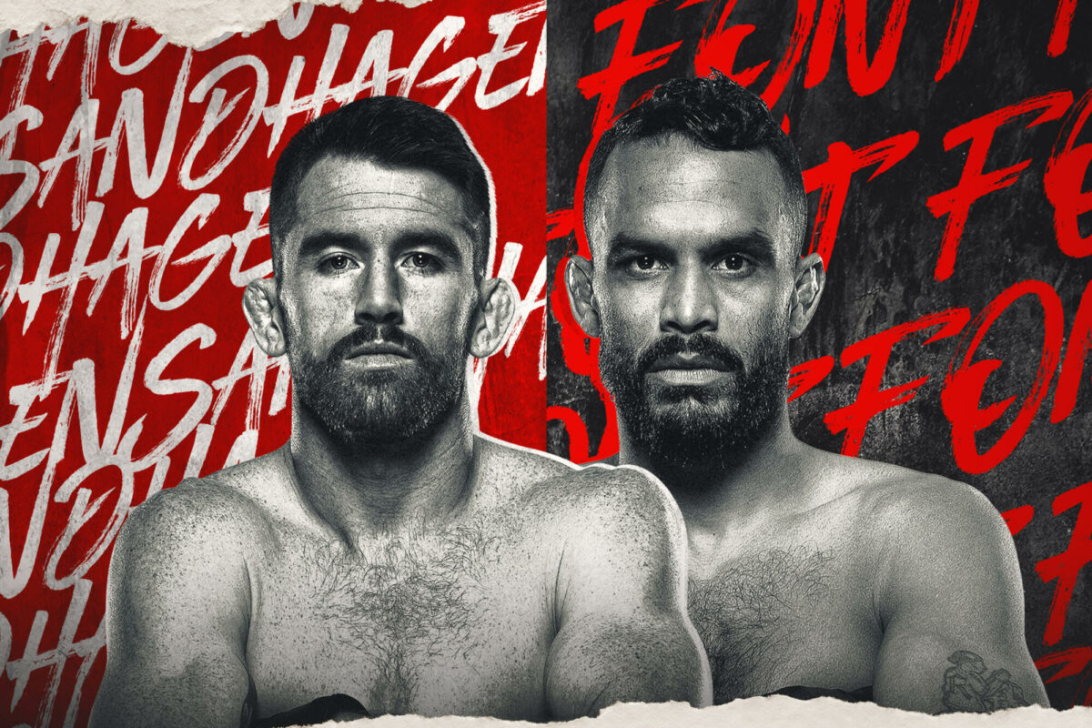 Cory Sandhagen vs Rob Font poster