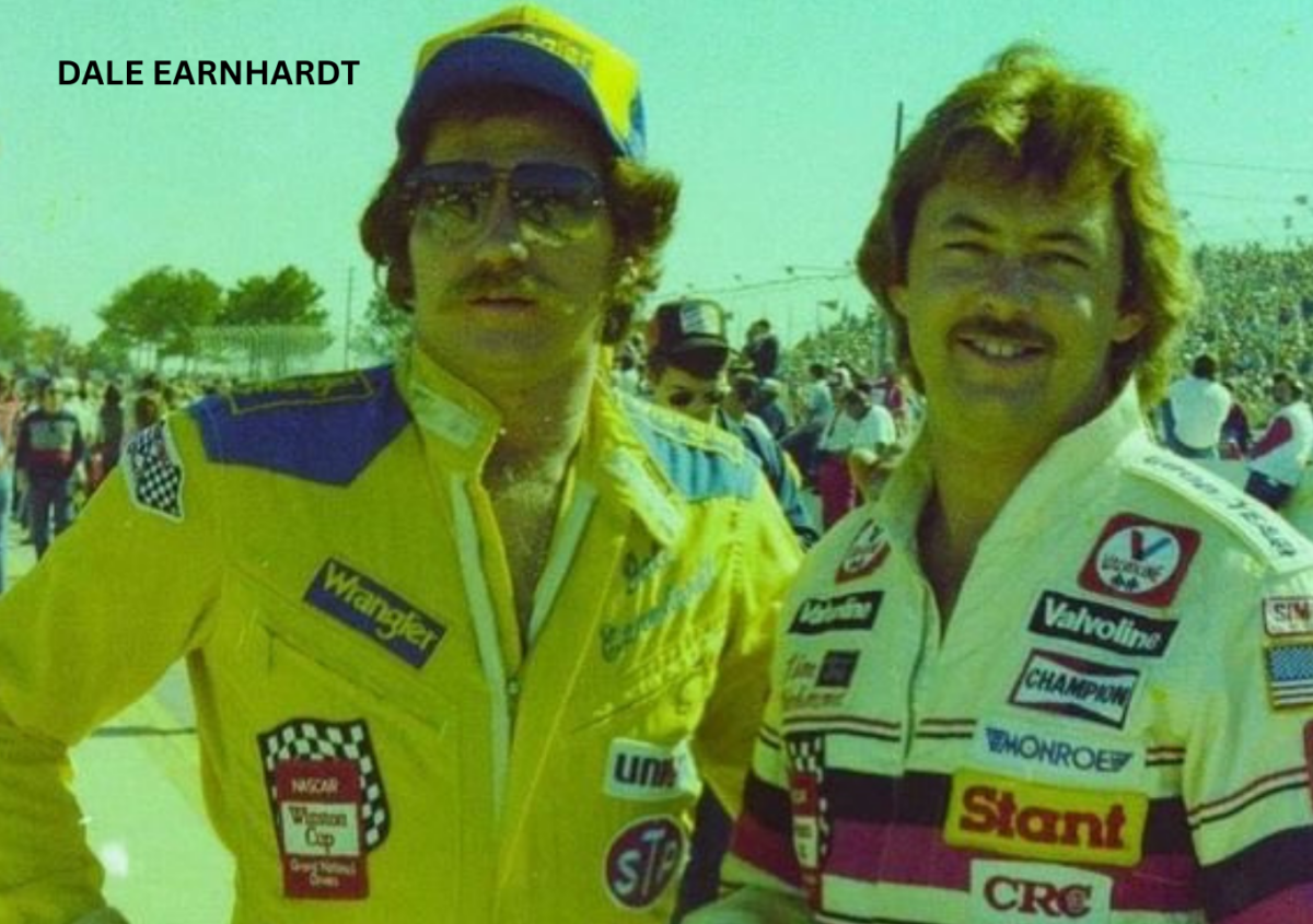Dale Earnhardt with Tim Richmond
