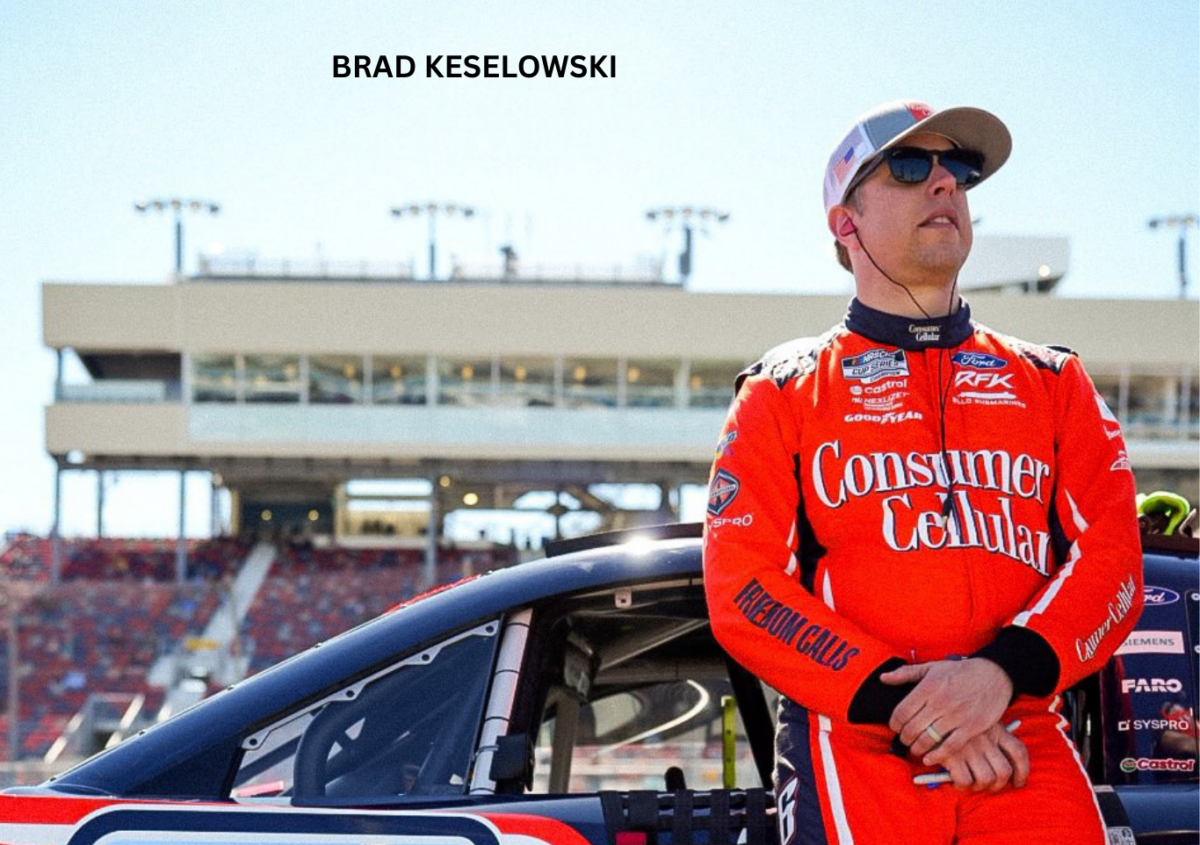 Brad Keselowski is all smiles after the win