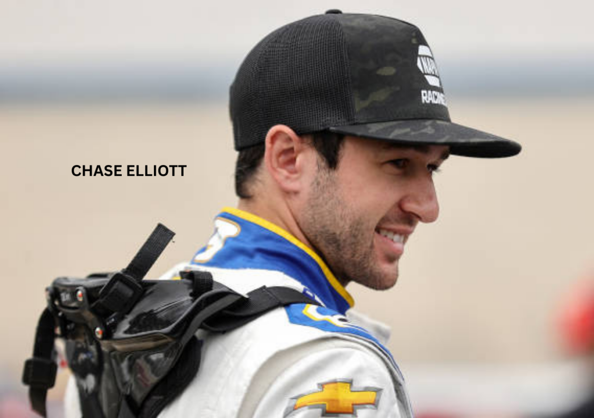 Chase Elliott in a candid
