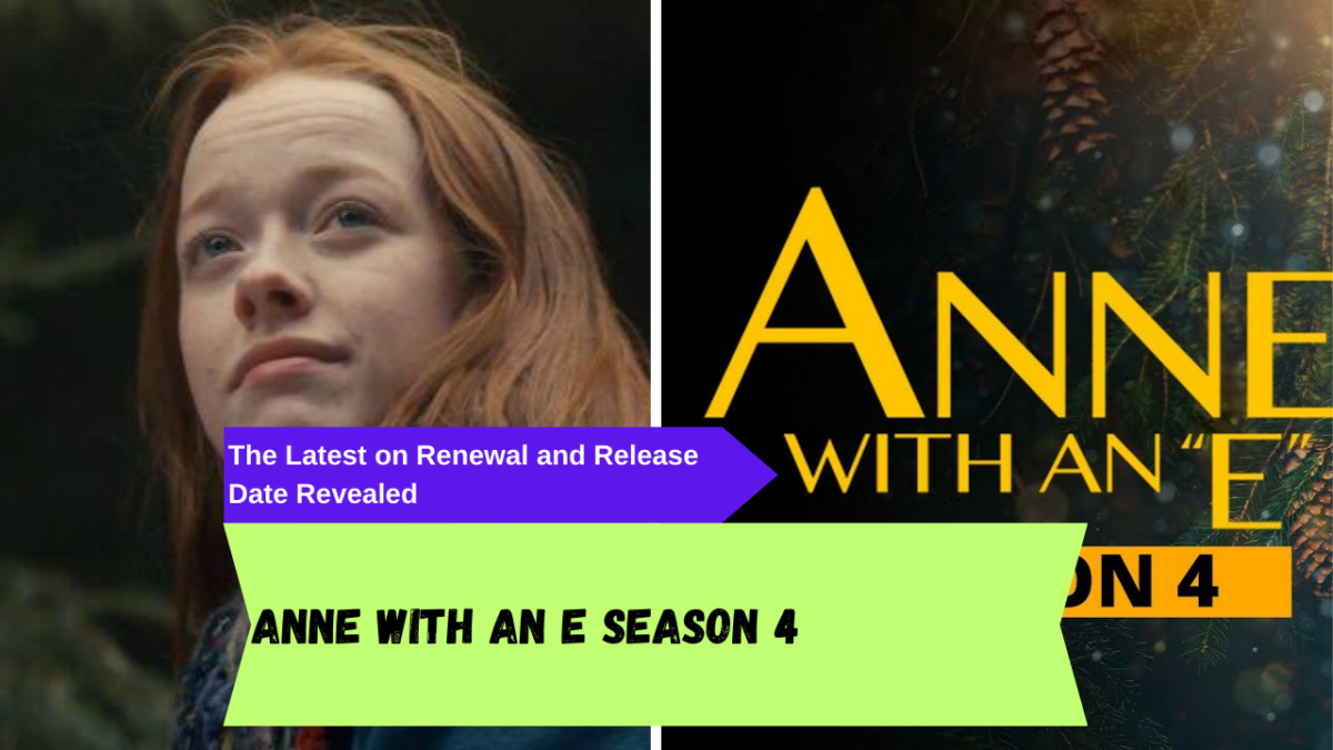 Anne with an E Season 4