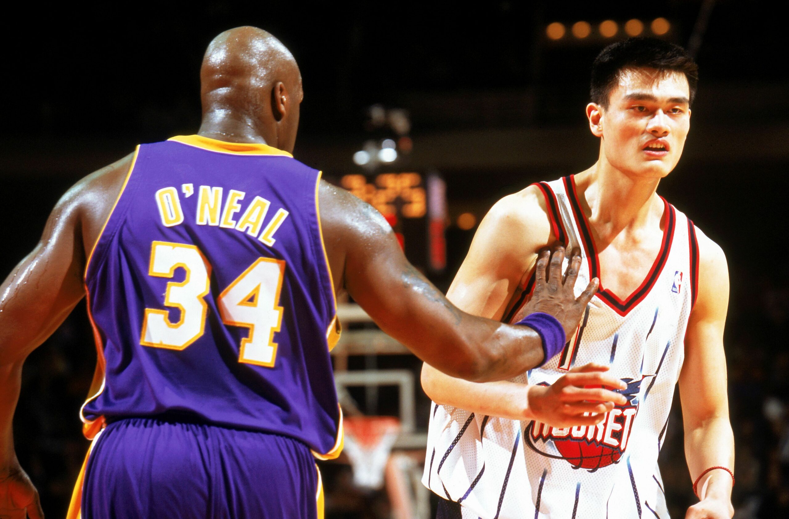 Shaq and Yao Ming