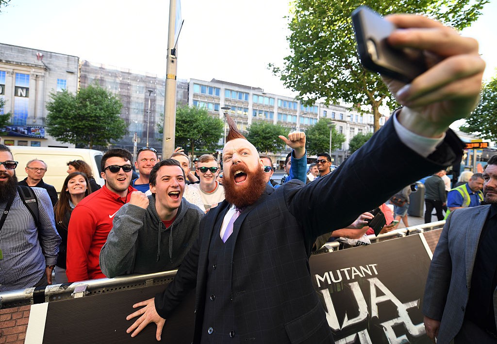 Sheamus is a big Liverpool fan