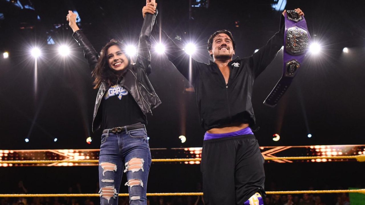 Is Angel Garza Married Wwe Star Flirts With Presenter Charly Caruso