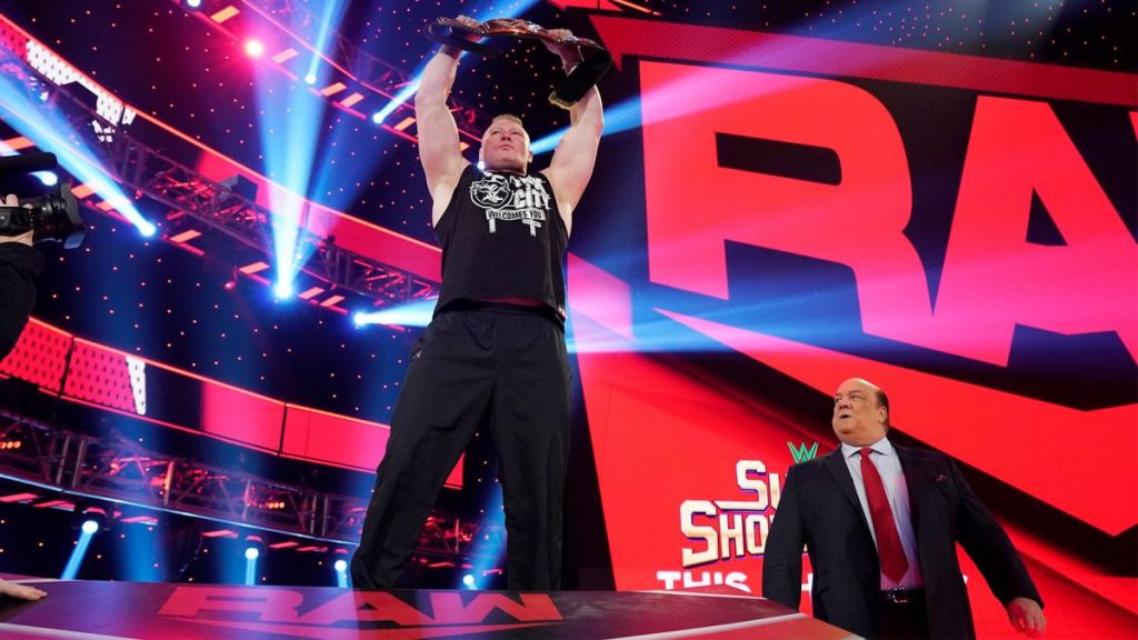 Brock Lesnar has seen his WWE contract run out in 2020