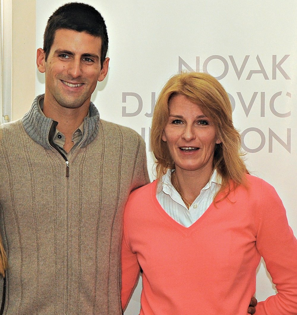 Novak Djokovic mother