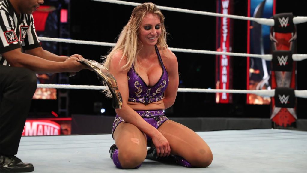 Charlotte Flair won the NXT Women's title at WrestleMania 36