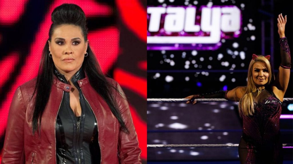 Natalya and Tamina Snuka are in contention for the SmackDown women's tag team title. (WWE)