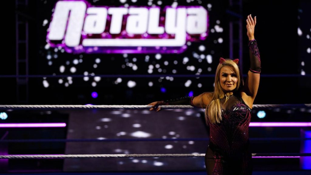 Natalya took on Liv Morgan at WWE WrestleMania 36