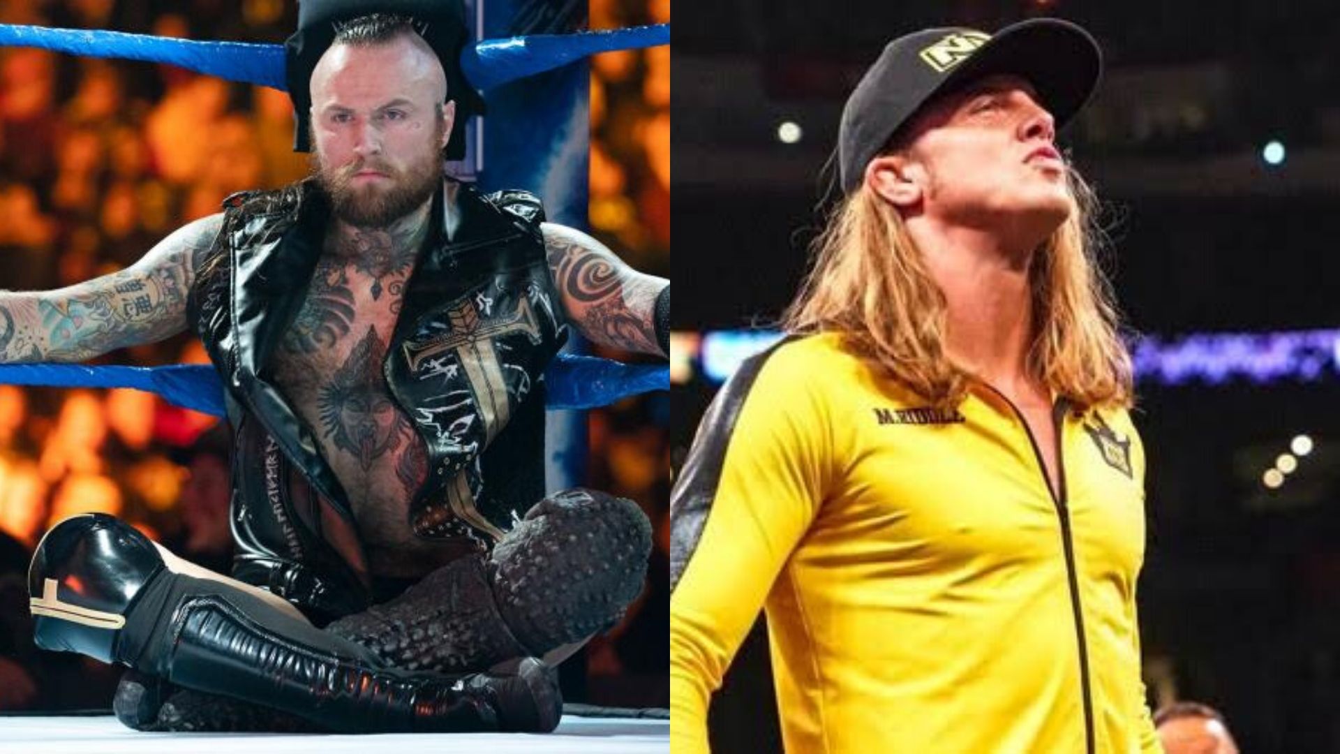 Matt Riddle is a target for Aleister Black