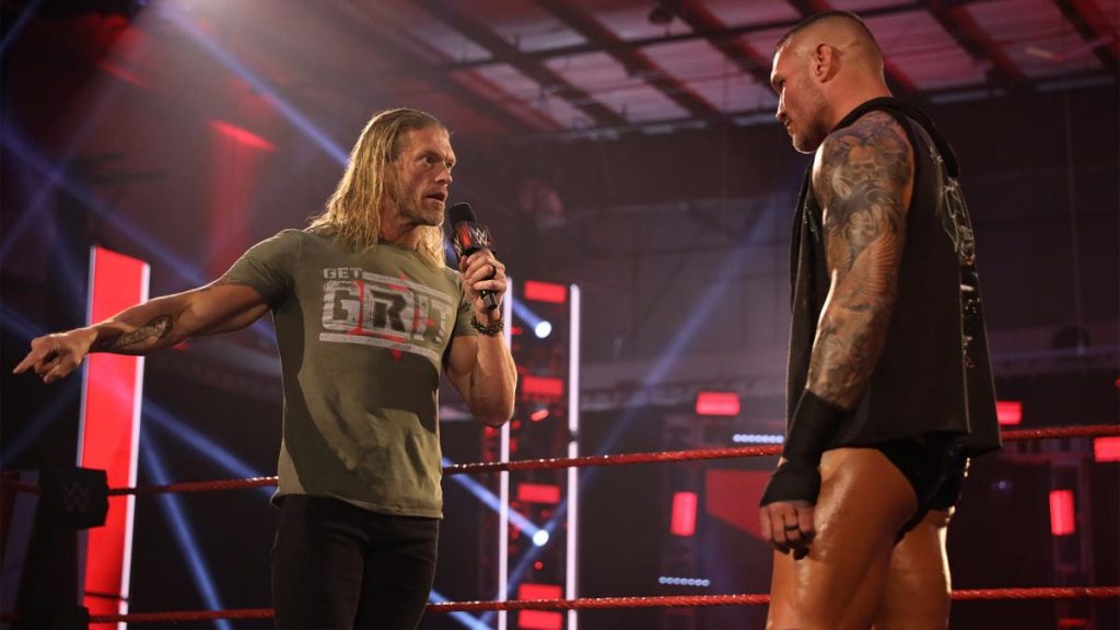 Edge and Randy Orton met at WrestleMania 36