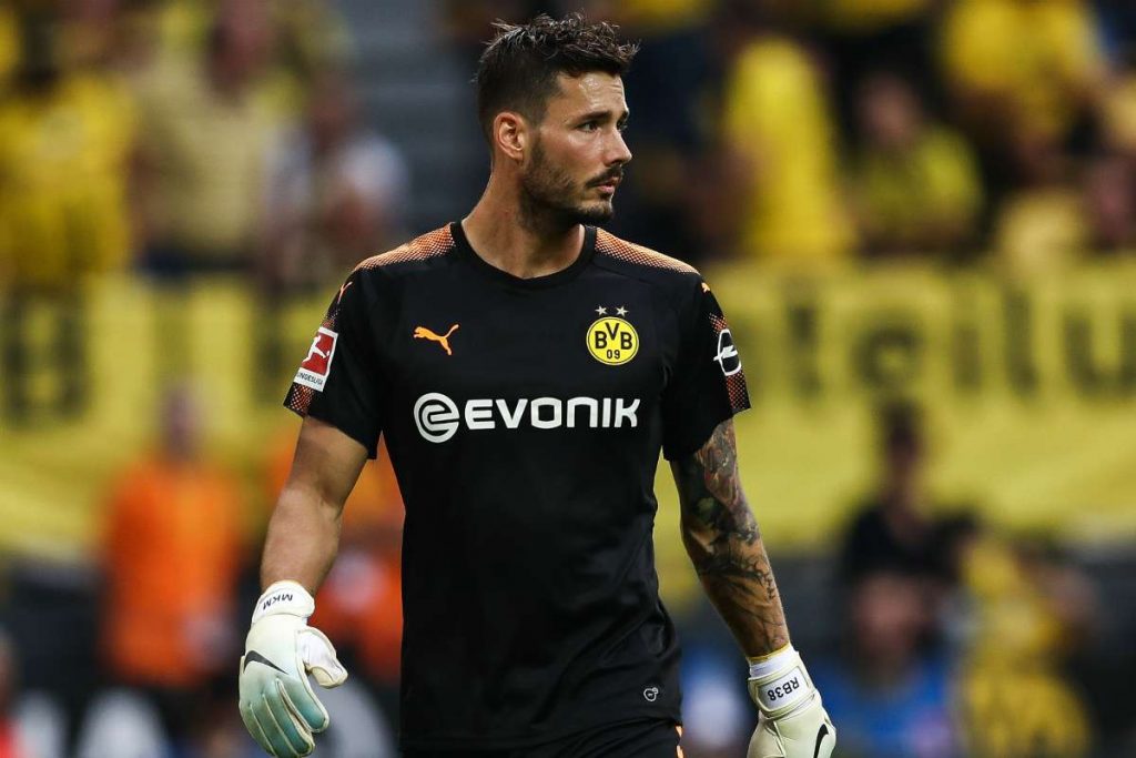 Roman Burki watches on during a game (Getty Images)