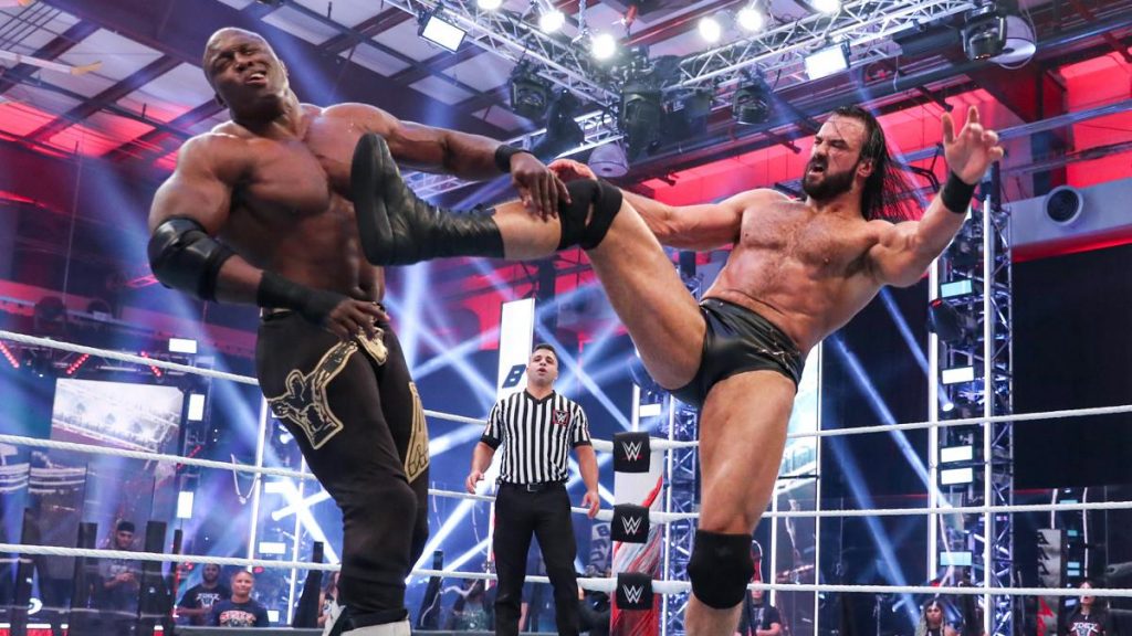 Lashley lost to Drew McIntyre at Backlash (WWE)