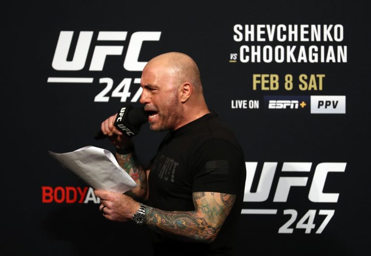 Joe Rogan makes commentary debut on UFC 37.5 and rips Fear ...