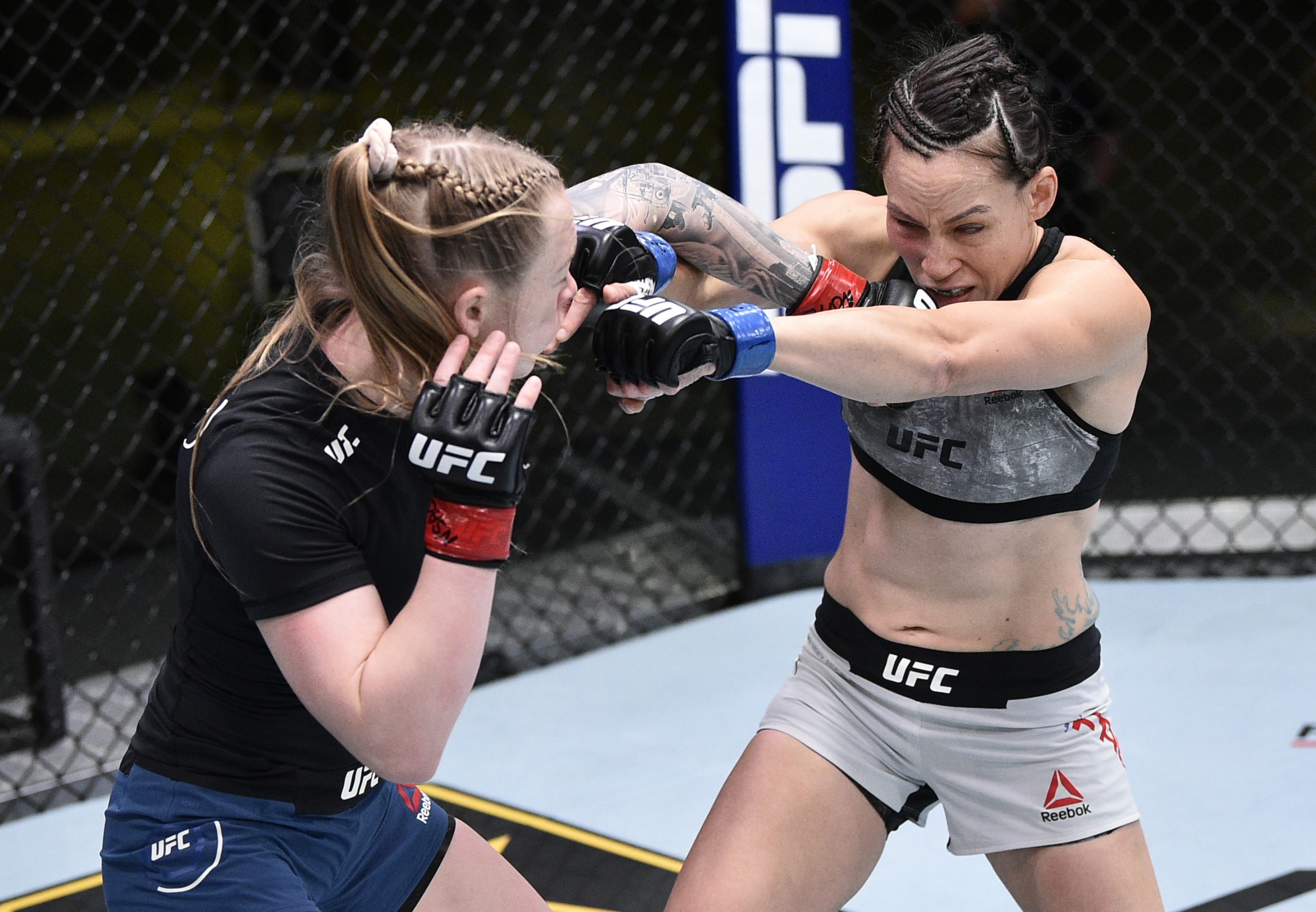 Kay Hansen became the second youngest UFC fighter on the roster