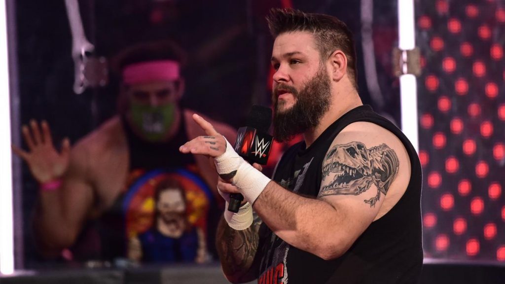 Kevin Owens says he wants to jump off the pirate ship at WrestleMania 37. (WWE)