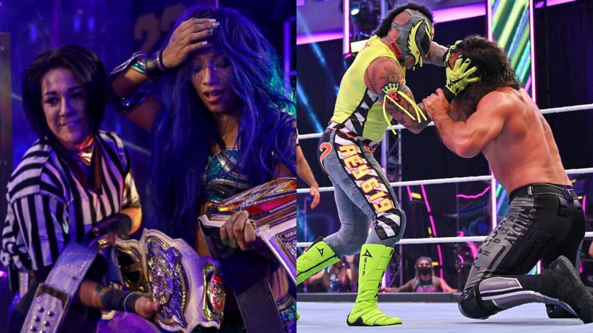 Bayley Posts Rey Mysterio Joke After High Flyer Loses Eye For An Eye Match