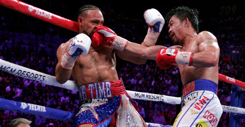 Pacquiao last defeated Keith Thurman in 2019