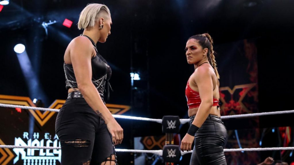Rhea Ripley and Raquel Gonzalez will battle it out at NXT New Years Evil in January 2021. (WWE)