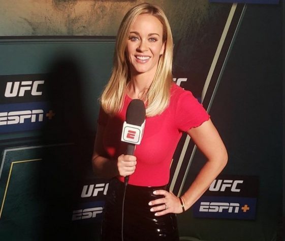 Laura Sanko Looks Great In Octagon While Showing Off Mma Moves 