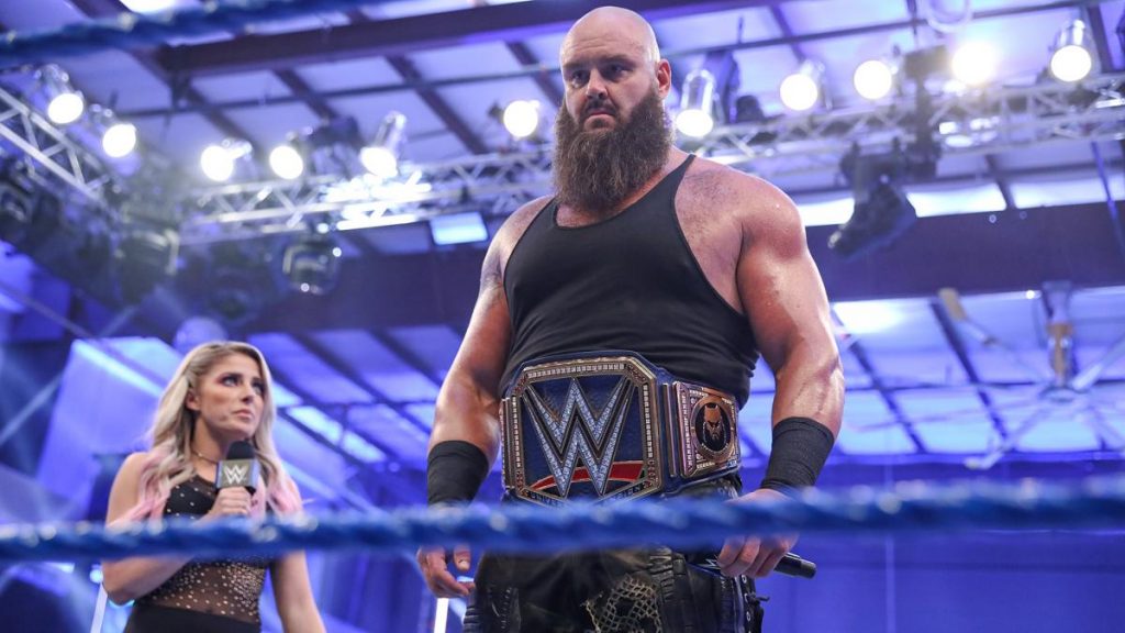 Braun Strowman made his WWE return this week ahead of Royal Rumble 2021. (WWE)