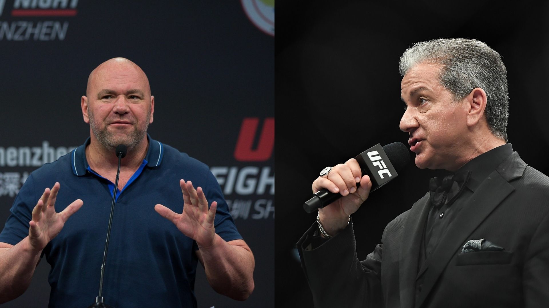 Bruce Buffer wants Dana White on the MMA Mount Rushmore