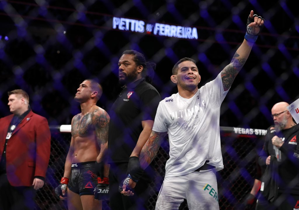 Anthony Pettis lost to Diego Carlos Ferreira at UFC 246. (Photo by Steve Marcus/Getty Images)