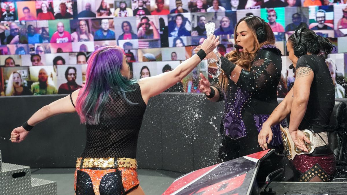 Asuka took a shot at Nia Jax and her WrestleMania 37 post