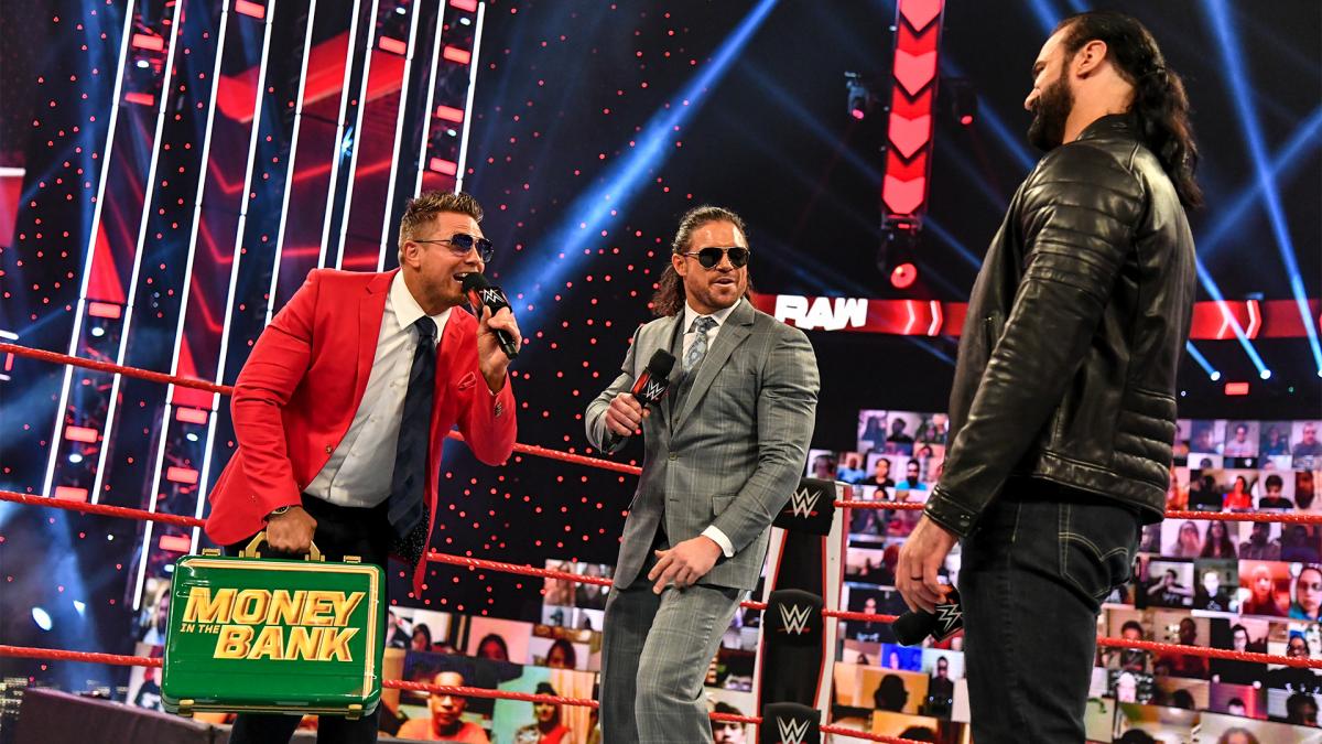 The Miz, John Morrison and Drew McIntyre on WWE Raw