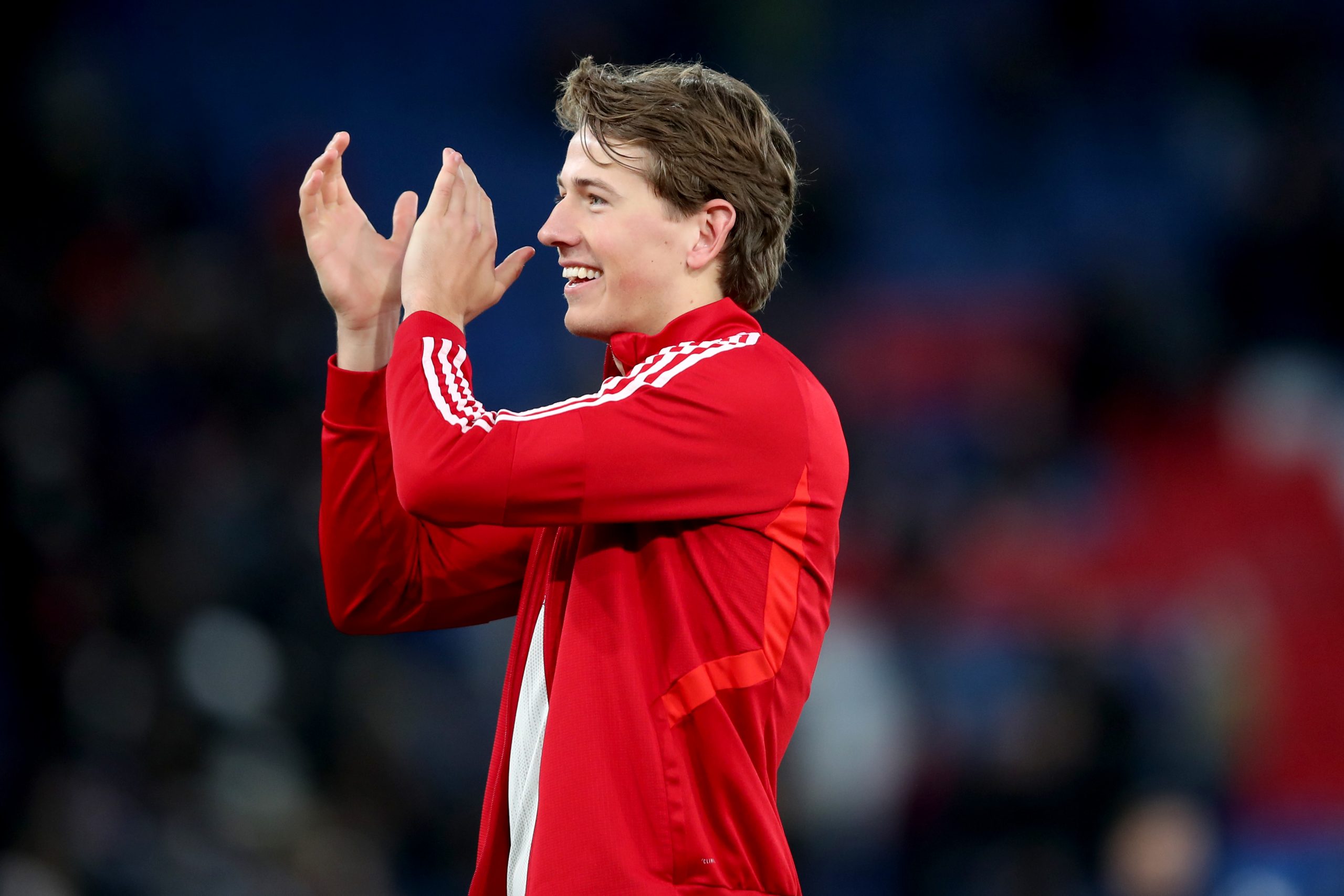 LONDON, ENGLAND - FEBRUARY 01: Sander Berge of Sheffield United during the Premier League match between Crystal Palace and Sheffield United at Selhurst Park on February 01, 2020 in London, United Kingdom. (Photo by Marc Atkins/Getty Images)