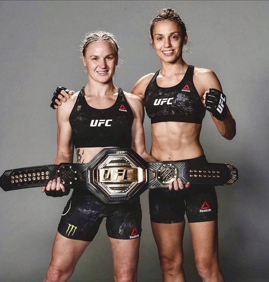 Valentina and Antonina Shevchenko won their fights at UFC 255