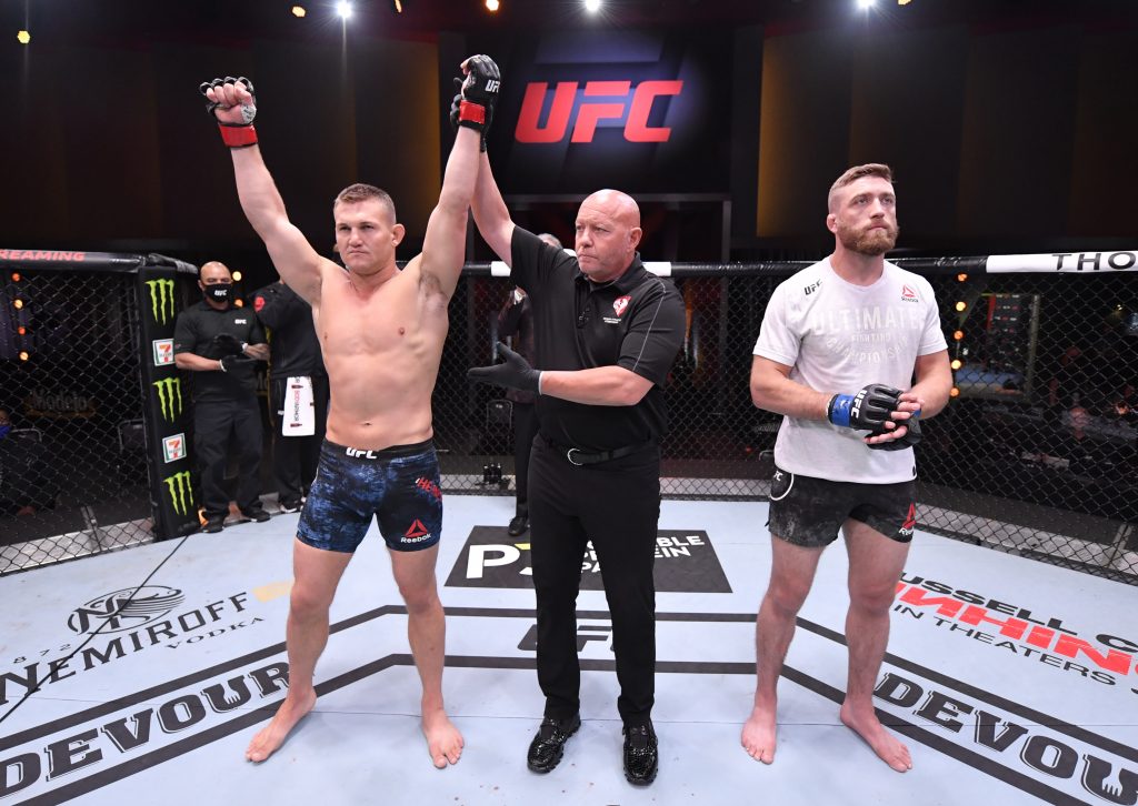 Ian Heinisch takes on Brendan Allen in his next fight