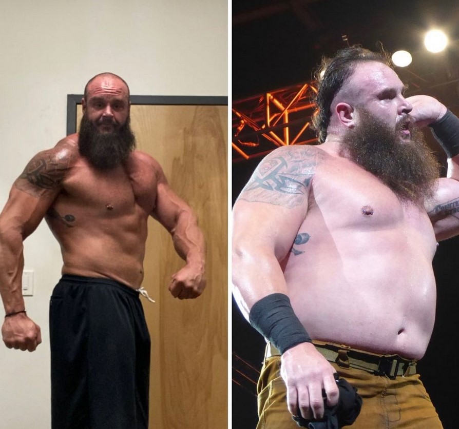 Braun Strowman posted a body transformation photo and had been battling depression