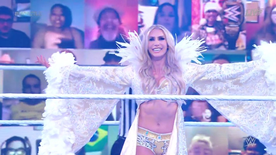 Charlotte Flair made a shock return to WWE at TLC 2020