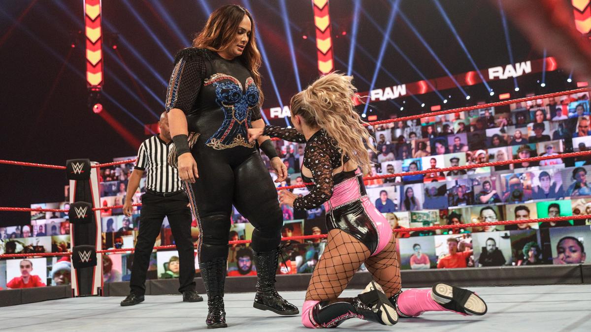 Lana and Nia Jax have a bit of a rivalry going on