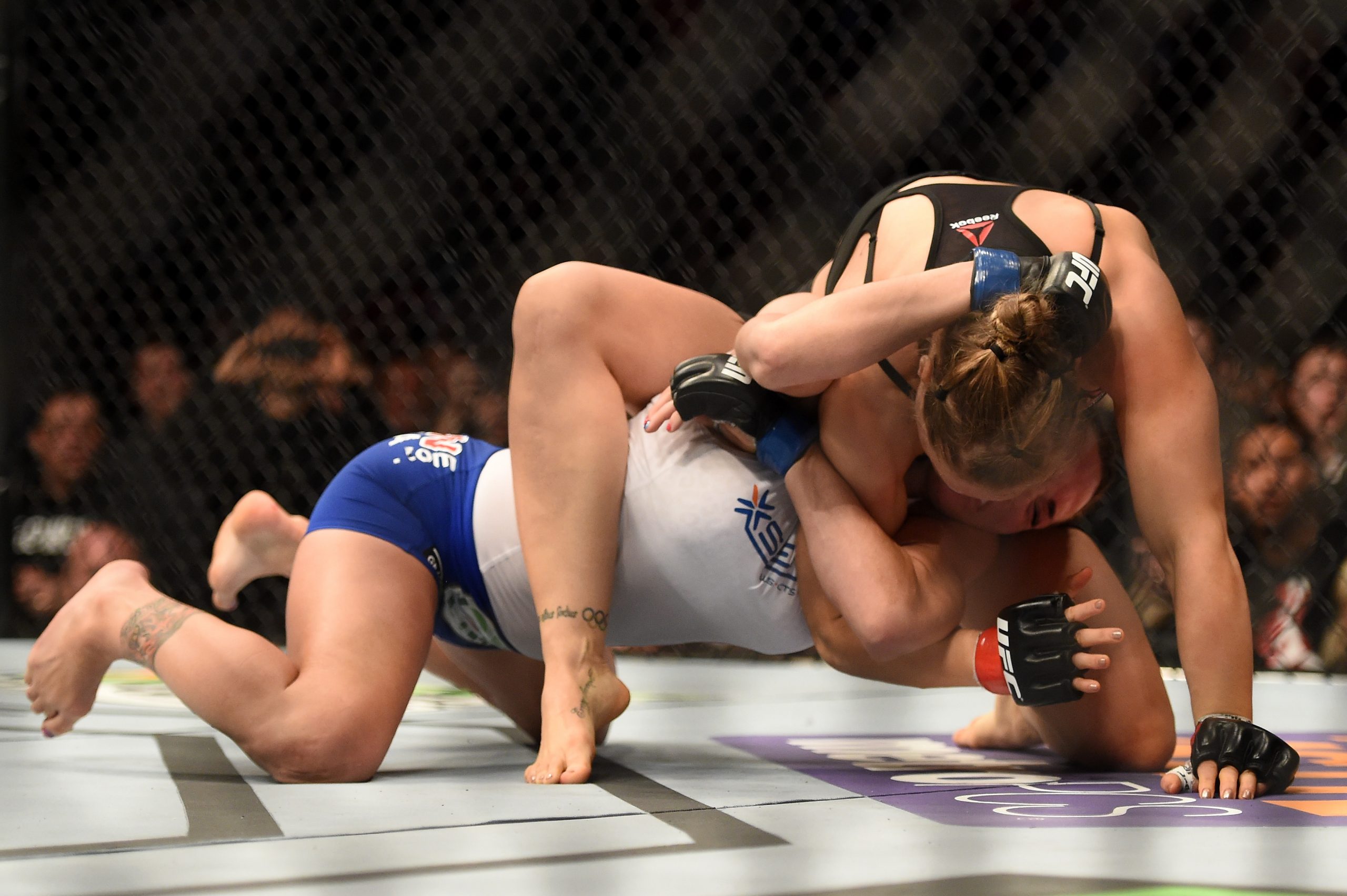 Ronda Rousey has the fastest submission in the history of the UFC