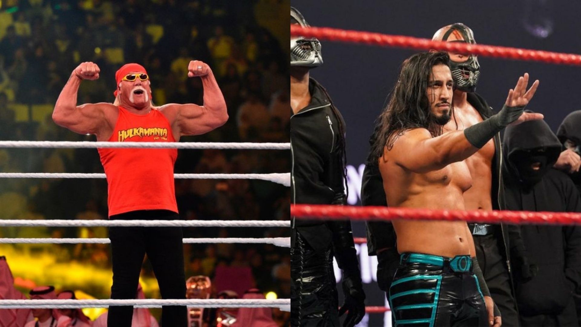 Mustafa Ali ripped into Hulk Hogan featuring on Raw Legends Night