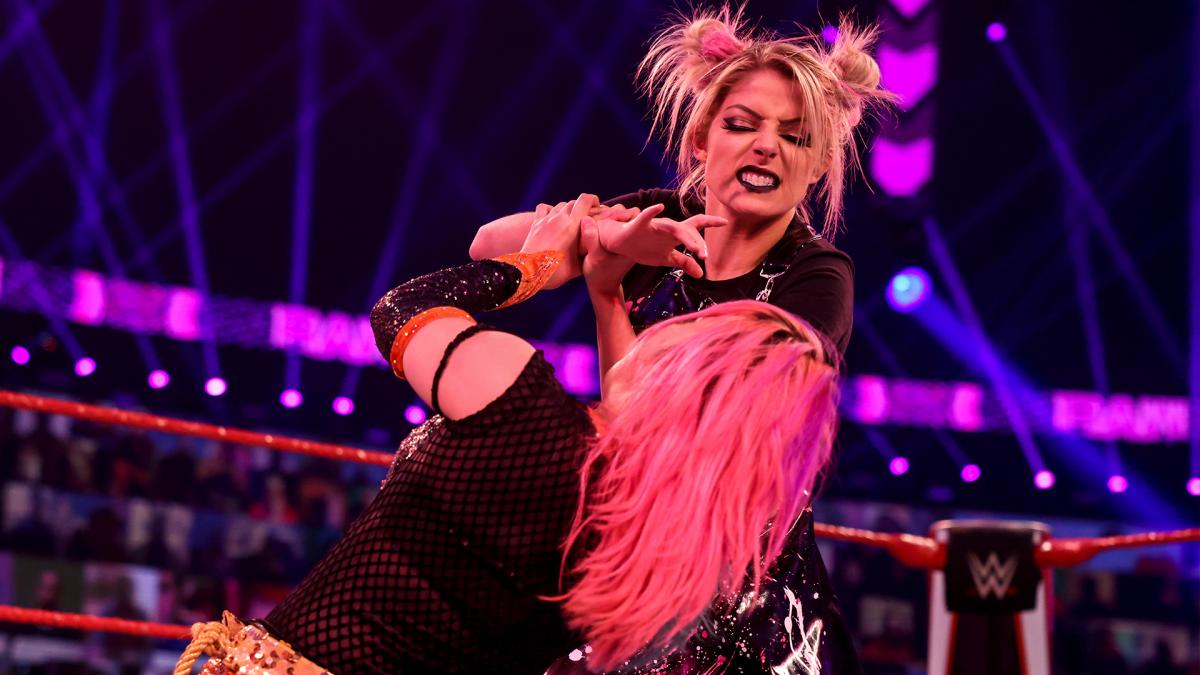 Alexa Bliss turned into a moster on WWE Raw