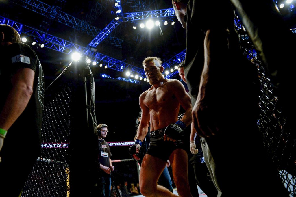 Conor McGregor made his UFC debut in April 2013 and had next to no tattoos on his body. (GETTY Images)