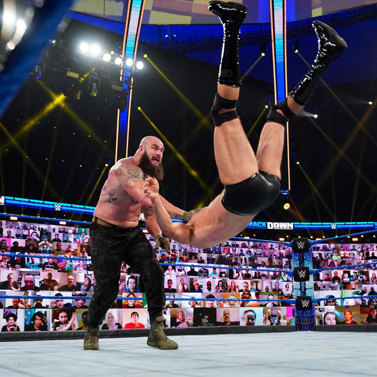 Braun Strowman tosses Cesaro on Raw