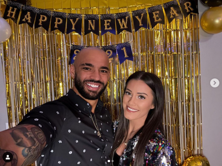 Kacy Catanzaro with boyfriend Ricochet. (Image Credits: @kacycatanzaro on Instagram)