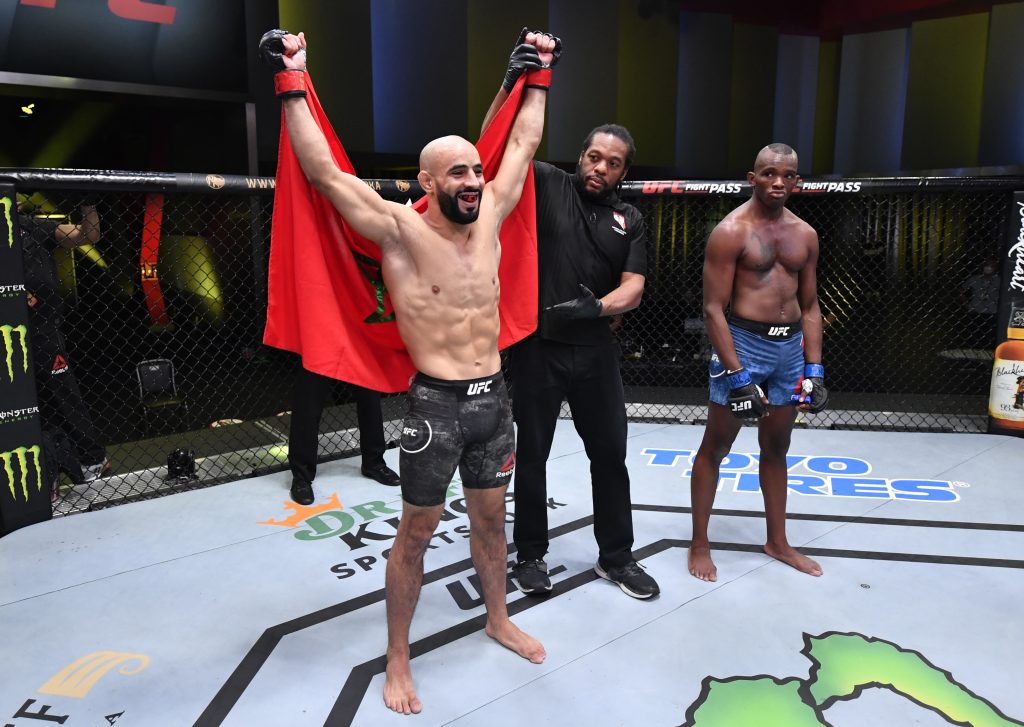 Ottman Azaitar is undefeated in his MMA career